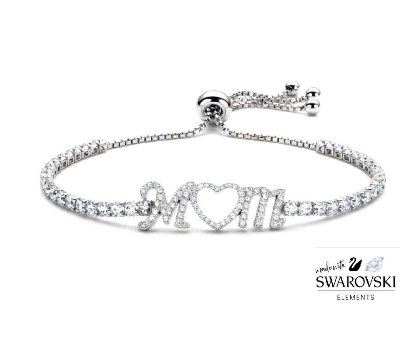 Beloved Mom Bracelet in Silver Tone